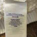 CHAPS  White & Navy Preppy Varsity Pull Over V-Neck Tennis 100% Cotton Sweater XL Photo 4