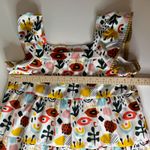 THML NWT  Womens Tiered‎ Dress Sz Large Mulitcolor Vibrant Colorful Casual Summer Photo 7