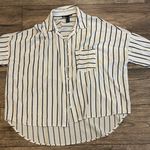 Forever 21 Striped Button Up Shirt Photo 0