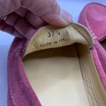 M. Gemi Felize Size 37.5 US 7 Suede Driving Loafers Slip On Moccasin Lilac Italy Photo 6