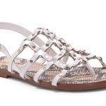 Vince Camuto NIB  White Richintie Sandal Photo 1
