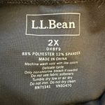 L.L.Bean Hooded Full Zip Workout Sweatshirt Jacket Women's 2X Black Outdoor Photo 11