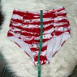 Avidlove  red and white bikini bottoms size XL Photo 3