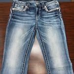 Miss Me Chloe Boot Jeans Size 28 with Rhinestones Photo 1