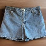 Cherokee Shorts Womens 14 Blue Jean Denim Pocket Casual Cowgirl Rodeo Travel Photo 0