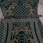 BANJUL  Black Dress with Gold Accents Photo 10