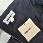 superdown  Lily Ruched Mini Dress in Black Small Photo 10