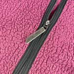 Vintage REI Fleece Vest Outdoors Cozy Warm Burgundy Plum Black Trim Made in USA Purple Size M Photo 3