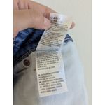 American Eagle  Women's Mini Skirt Low Rise Denim Fray Y2K Britney Blue Sz 10 Photo 6