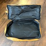 DSW Canvas Striped Weekender Tote Bag with Shoe Compartment Photo 10