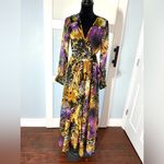 Beautiful long sleeve dress🔥 Yellow Size M Photo 3