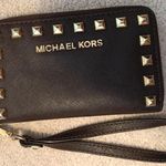 Michael Kors Brown Wristlet Wallet Photo 0