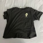 Amazon Black Cropped Top Photo 1