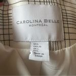 Carolina belle Montreal B/W Plaid Coat Jacket Size Large Fully Lined Car… Photo 3