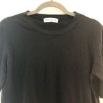 Legoe Heritage Maternity Tee Black Short Sleeves Crew Neck Sz 1 (US 4/6) EUC Photo 1