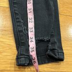 Ran can size 31 black distressed jeans good condition Photo 1