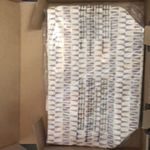 Dance Happy NWT Large Geometric Pattern Cotton Canvas Flat Base Open Tote Bag Photo 5