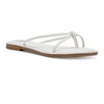 Dolce Vita Jumpie Thong Flip Slide Flats White Sandals Women's Side 8 NWT Photo 10