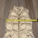 Ariat Gold Animal Print Down Puffer Vest - Size XS Photo 4