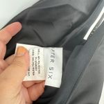 After Six  Black One Shoulder Ruched Long Formal Evening Gown Dress Size 8 Photo 7