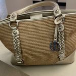 Giani Bernini  Gold Bag—very nice- small lipstick mark on inside. Photo 4