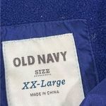 Old Navy VTG 2010  PUFFER COAT ZIP FRONT HIDDEN HOOD‎ UNISEX XXL NAVY PREOWNED Photo 2