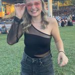 Forever 21 Black One Shoulder  Bodysuit Photo 0