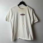 Urban Outfitters Distressed Vintage Y2K Die Trying Baja Max T Shirt White Large L Statement Solid Photo 12