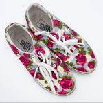 Vans Doheny Women’s Pink Floral Checkerboard Sneaker Lace Up Skater Shoes Size 7 Photo 2