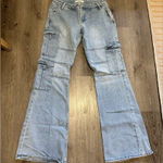 PacSun  Light Blue Cargo Jeans size 27 Photo 0