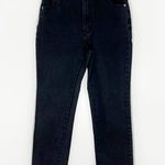 Rolla's Rolla’s Original High Rise Straight Jeans Jet Black Size 24 Photo 2