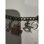 Charm Bracelet‎ with Sterling Silver Horse Equestrian Pony Charms 7.5" Italy Photo 4
