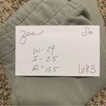 ZARA Women’s light green gray high rise lounge shorts Photo 7