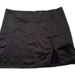 Altar'd State  Black Mini‎ Skirt Women's XL Slit Micro Party Cocktail Whimsigoth Photo 0