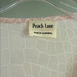Peach Love California  animal print pink Blouse Photo 1
