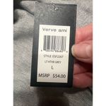 Verve Ami  Cowneck Heather Gray Sweater Sz L NWT Photo 3