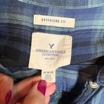 American Eagle  plaid Boyfriend Fit button down shirt Photo 2