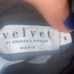 Brown Velvet by Graham & Spencer Cowel Neck Long Sleeve Shirt Size Small Photo 6