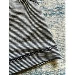 Zella Gray Stripe Space Dye Racerback Athletic Tank Top Medium Photo 5