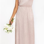 Show Me Your Mumu  Kendall Maxi Dress In Magic Mauve Glimmer Photo 0