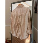 Wonderly  Roll Tab Long Sleeve Button Down Shirt Medium Photo 2