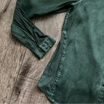 Buffalo Vintage Y2K deep green textured blouse - Jeans Photo 1