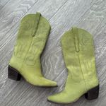 Jeffrey Campbell Green Dagget Cowgirl Boots Photo 4
