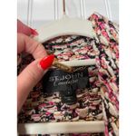 St. John  Couture Boucle Blazer Pink White & Black Corporate Corpcore Career Sz 6 Photo 2