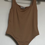 Babaton  Tan Bodysuit Size M Photo 0