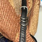 Free People Beige/Brown Slouchy Straw Tote(NWT) Brown Photo 7