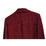 Studio 1 Women’s Burgundy Long Sleeves String Tie Jacket Size 12 Sku 2281 Photo 4