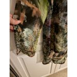 Bryn Walker  Multicolor‎ Tunic Dress Flowy Abstract Art to Wear Bohemian Photo 3