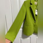 Ellie  Women's Vibrant Lime Blazer Photo 2