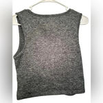 Zobha  cropped grey heathered tank top Photo 1